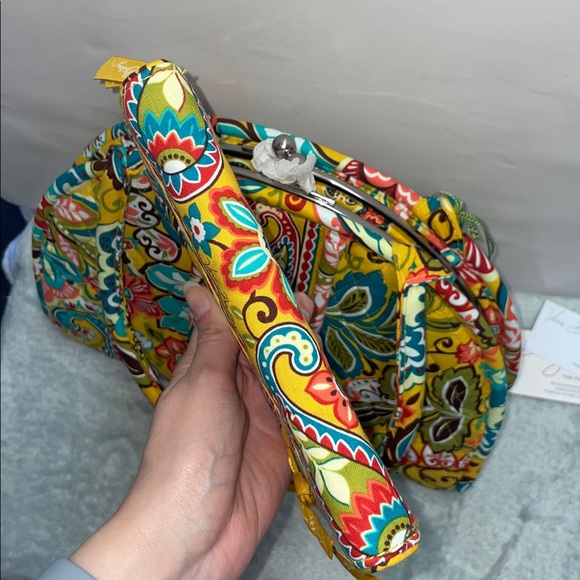 NWOT Vera Bradley ‘Eloise’ Kisslock Hobo W/Wallet - Picture 11 of 16